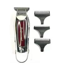 Maquininha Profissional Acabamento P/ Barbearia Kemei 9163