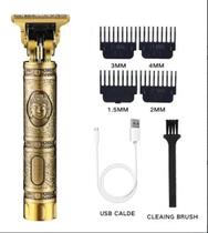 Maquininha Retro Ultra Afiado Buda Barba Profissional Nf