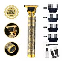 Maquininha Ultra Afiado Dourado Metal Shawnstar Acabamento