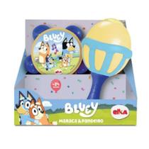 Maraca e Pandeiro da Bluey Elka Maraca e Pandeiro da Bluey Elka