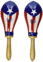Maracas Latin Percussion LP393-PR Bandeira porto-riquenha