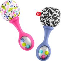 Maracas Toy Fisher-Price Rattle 'n Rock para bebês a partir de 3 meses