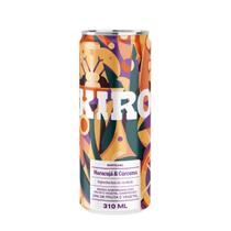 Maracuja e curcuma bebida saborizada gaseificada 310ml kiro