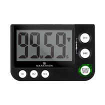 Maratona de temporizador digital de 100 minutos com alarme preto Maratona de temporizador digital de 100 minutos com alarme preto