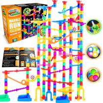 Marble Run Marble Genius Glow in The Dark 50 unidades para crianças