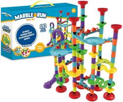 Marble Run Race Circuito De Bolinha Para Montar Com 142 Peças - Multikids