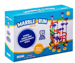 Marble Run Race Set 95 Peças Coloridas BR1634 - Multikids