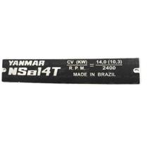 Marca do Motor Microtrator Yanmar TC14 Marca do Motor Microtrator Yanmar TC14