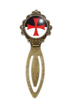 Marca Página Cruz da Ordem dos Cavaleiros Templários