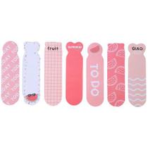 Marca página papel adesivo Smart notes Funny Frutas BRW