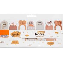 Marca página papel adesivo Smart notes Markers Café BRW 140F