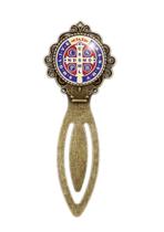 Marca Página Vade retro Satana Medalha de São Bento VRSNSMV SMQLIVB