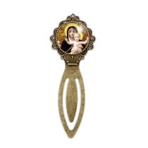 Marca Página Virgem Maria e Menino Jesus Cristo