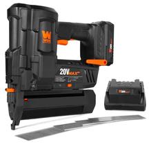 Marca sem fio Nailer WEN 20V Max de calibre 18 com bateria de 2,0 Ah