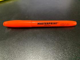 Marca teto masterprint cor: laranja Marca teto masterprint cor: laranja