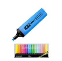 Marca Texto 15 Cores da KAZ cores Sortidas Marca Texto 15 Cores da KAZ cores Sortidas