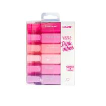 Marca Texto 6 Cores Pink Vibes- Leo