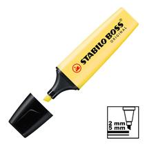 Marca Texto Amarelo Tons Pastel 70-144 Stabilo Boss Original