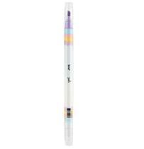 Marca Texto Apagável Ponta Dupla Cores Pastel - BRW