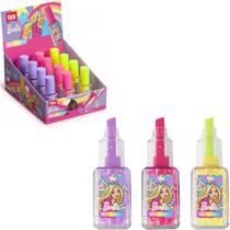 Marca texto barbie formato de esmalte neon - sortido - tris Marca texto barbie formato de esmalte neon - sortido - tris