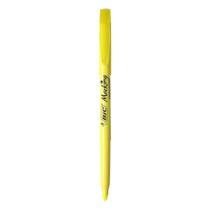 Marca Texto Bic Amarelo - Embalagem com 12 Unidades