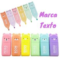 Marca Texto Bichinhos Divertidos - Papelaria