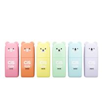 Marca Texto cis Fun Mini Pastel 6 Cores