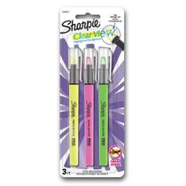 Marca Texto Clear View 3 Cores Sharpie