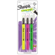 Marca Texto Clear View Blister C/3 - Sharpie