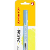 Marca-Texto Destaq Azul Pastel - Compactor