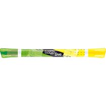 Marca Texto Duo 2 Cores Verde E Amarelo