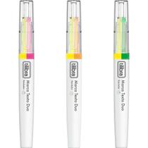 Marca Texto Duo Duas Cores Uma Ponta Sortidos Tilibra 03un Marca Texto Duo Duas Cores Uma Ponta Sortidos Tilibra 03un
