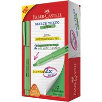 Marca Texto Faber Castel Grifpen Neon Marcador Verde Caneta