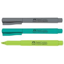 Marca Texto Faber Castell Grifpen Kit 3 Marcadores Nova Cor