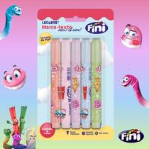 Marca Texto Fini Corpo Estampado Com Cheirinho 5 Unidades - Leo&Leo Marca Texto Fini Corpo Estampado Com Cheirinho 5 Unidades - Leo&Leo