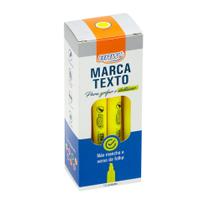 Marca-texto fluorescente amarelo - caixa c/ 12un Marca-texto fluorescente amarelo - caixa c/ 12un