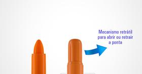 Marca Texto Fluorescente Gel - Brw - Unidade