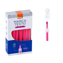 Marca Texto Fluorescente Transparente BRW 5 Caixas C/12 Unidades Cada