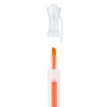 Marca Texto Fluorescente Transparente Brw Laranja Marca Texto Fluorescente Transparente Brw Laranja
