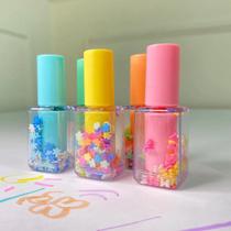 Marca Texto Formato Esmalte Papelaria Fofa