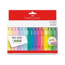 Marca Texto Grifpen Com 15 Cores Faber-Castell