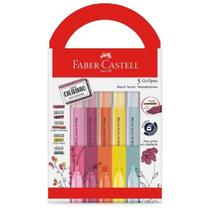 Marca Texto Grifpen Com Cheirinho Estojo Com 05 Cores Faber Castell