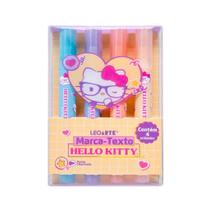 Marca Texto Hello Kitty 4 Tons Pastel Leoarte