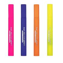 Marca Texto Infinity com Cheirinho - BRW - 22,5 cm - Amarelo, Roxo, Laranja e Rosa Marca Texto Infinity com Cheirinho - BRW - 22,5 cm - Amarelo, Roxo, Laranja e Rosa