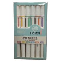 Marca texto kit com diversas cores caneta sem borrões Marca texto kit com diversas cores caneta sem borrões