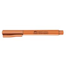 Marca texto laranja faber castell