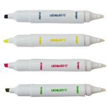 Marca Texto Leo E Leo Apagável Com 4 Cores Leonora