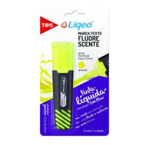 Marca texto liq flat amarelo tris