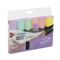 Marca Texto Líqeo Pastel 6 Cores -Tris