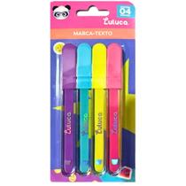 Marca Texto Luluca Em Formato De Gloss Colorido Para Escola Estudo Criativo Material Papelaria Infantil Juvenil Skypaper